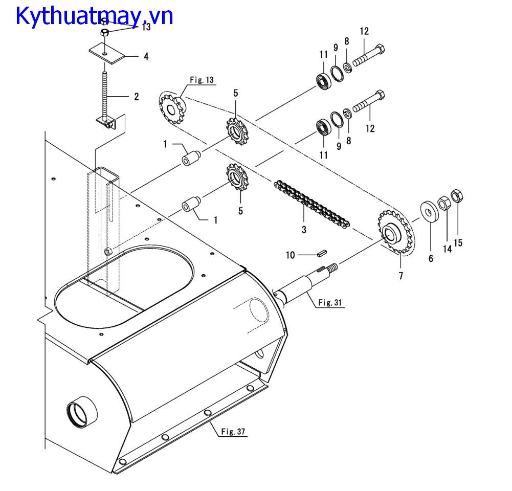 Truyền động cấp lúa 2